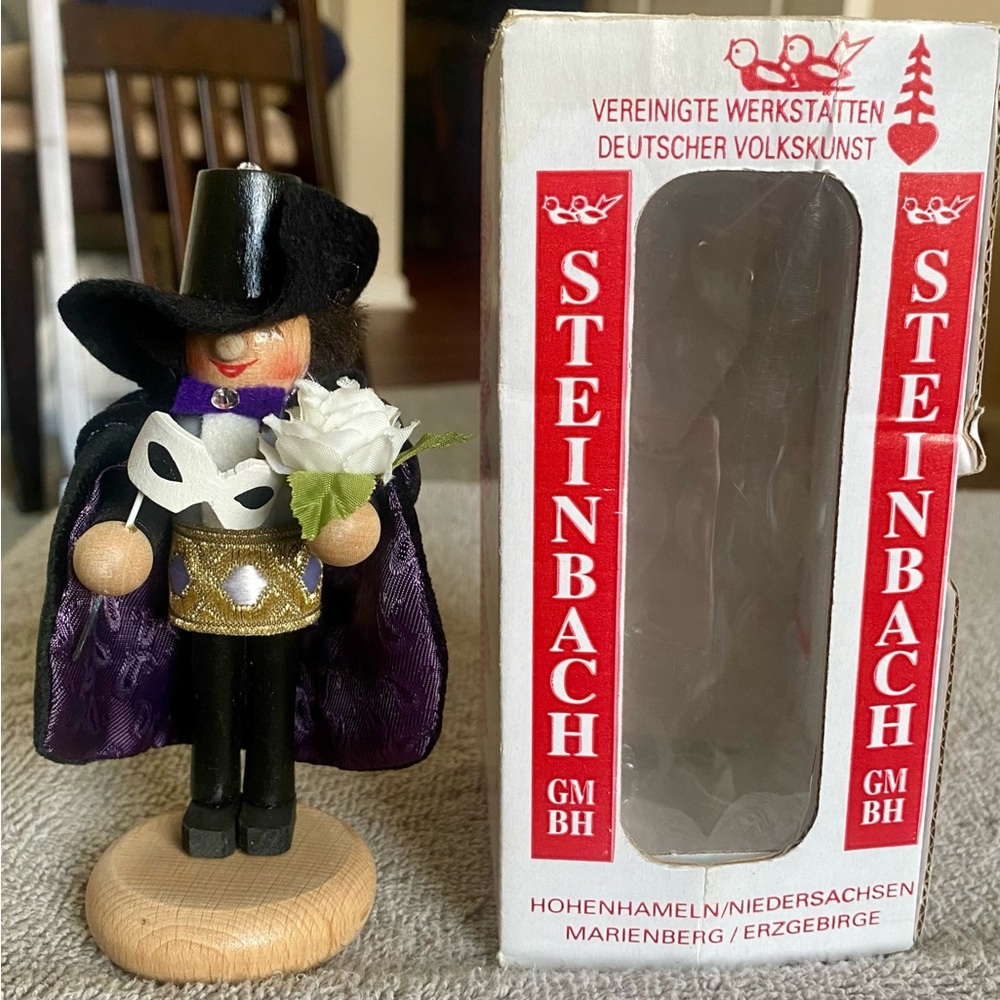 Vintage Mini Steinbach Phantom of the Opera Nutcracker